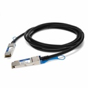 AddOn Mellanox MC2207130-00A Compatible TAA Compliant 56GBase-CU QSFP+ to QSFP+ Direct Attach Cable (Passive Twinax, 0.5m)