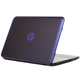 iPearl Blue mCover Hard Shell Case for 11.6" HP Chromebook 11 G2 / G3 Laptop