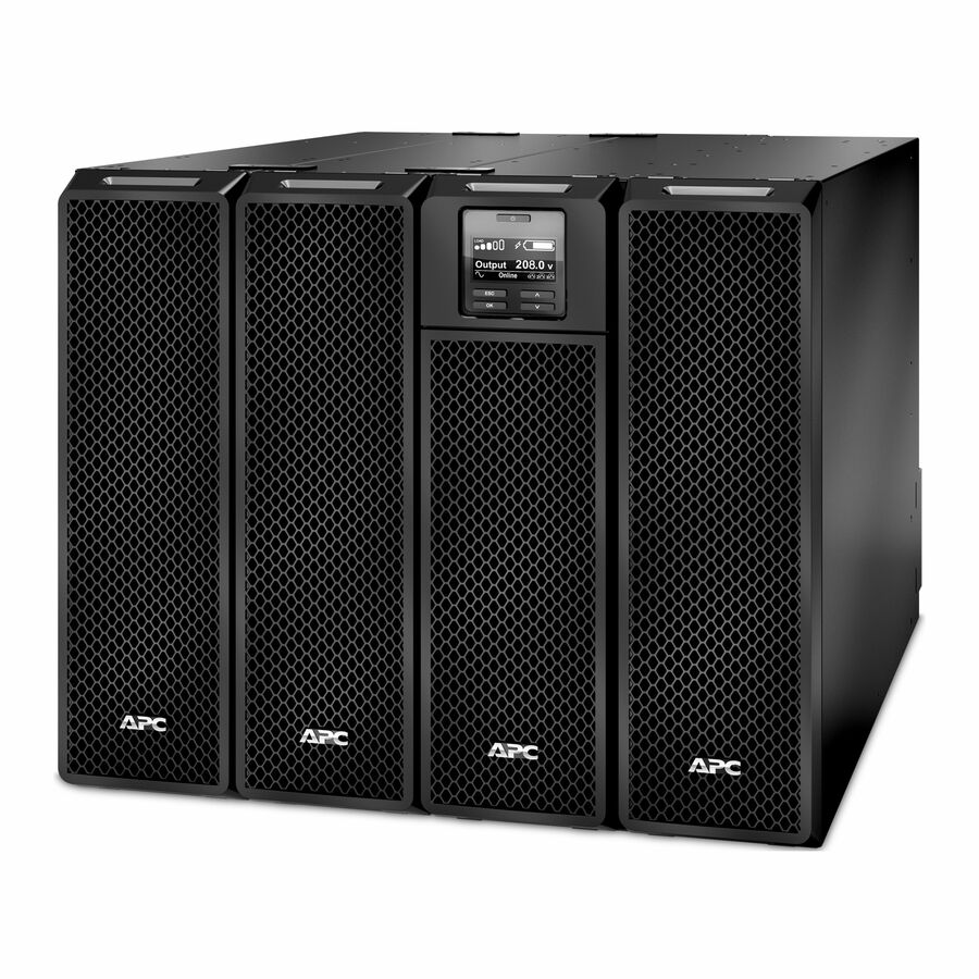 APC Smart-UPS On-Line, 10kVA/10kW, Tower, 208V, 16x 5-20R+4x L6-20R+6x L6-30R+2x L14-30R NEMA, NMC+SmartSlot,W/2 transformer 208V to 120V,W/O rail kit