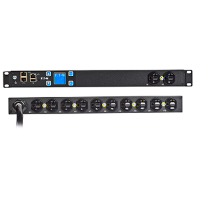 Eaton Metered Input Rack PDU 1.92kW max 120V 16A 1U L5-20P Single-Phase PDU