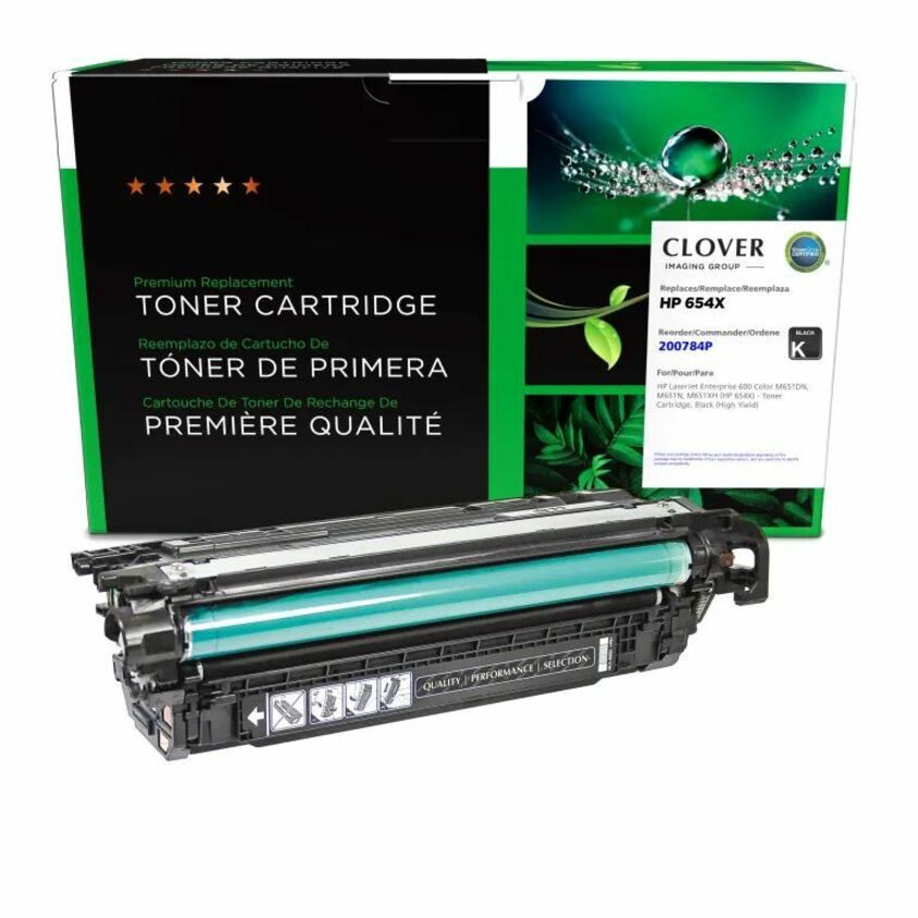 Clover Imaging Remanufactured High Yield Black Toner Cartridge for HP 654X (CF330X)
