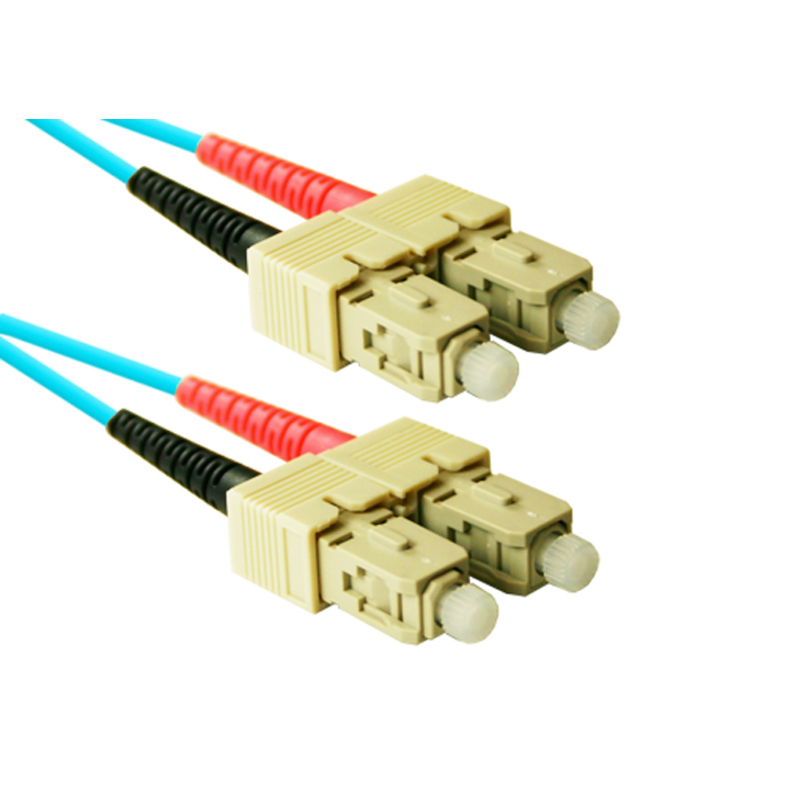ENET 7M SC/SC Duplex Multimode 50/125 10Gb OM3 or Better Aqua Fiber Patch Cable 7 meter SC-SC Individually Tested