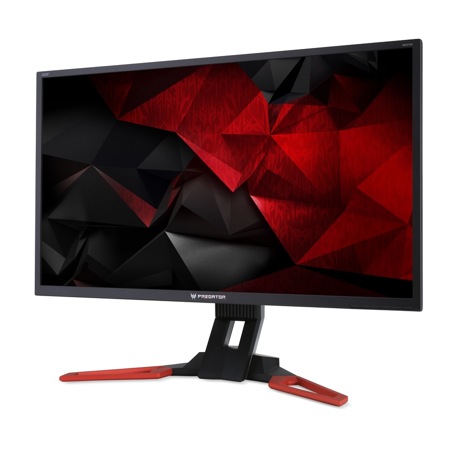 Acer Predator XB321HK 32" Class 4K UHD Gaming LCD Monitor - 16:9 - Black