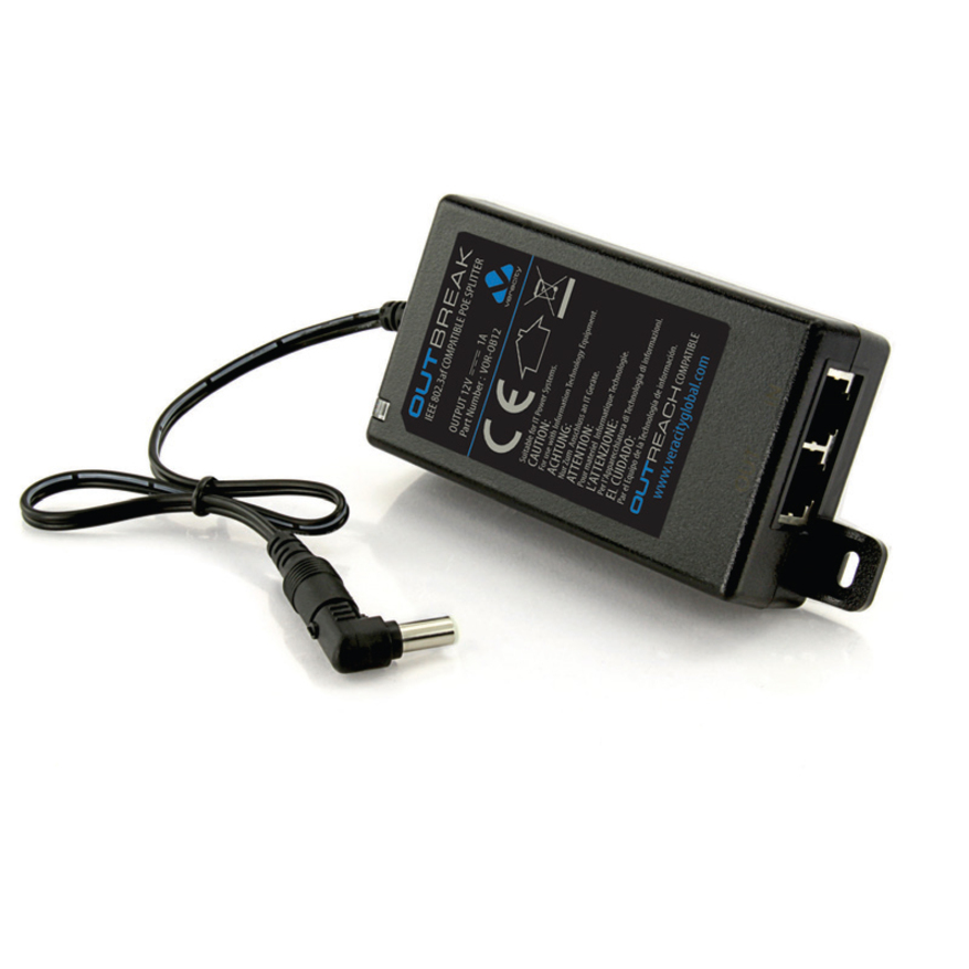 Veracity OUTBREAK VOR-OB12 Power over Ethernet Splitter