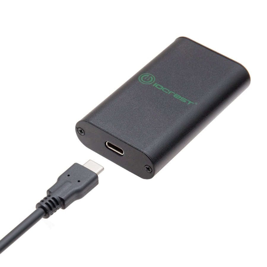 SYBA Multimedia SY-ENC25040 Drive Enclosure - USB 3.1 Host Interface External - Black