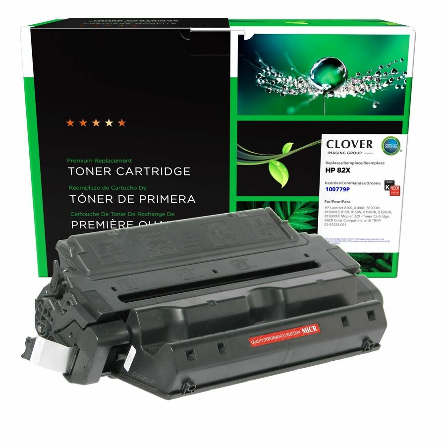 Clover Imaging Remanufactured MICR Toner Cartridge for HP C4182X, TROY 02-81023-001