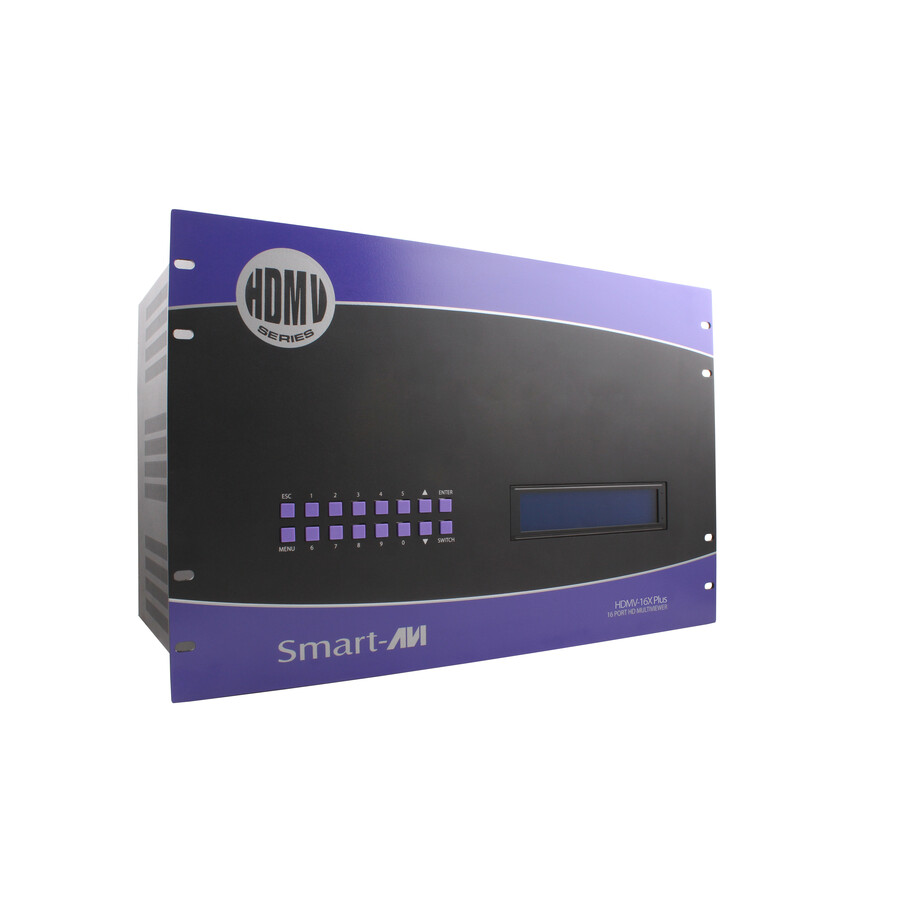 SmartAVI 16-Port HDMI, USB Real-Time Multiviewer and KVM Switch