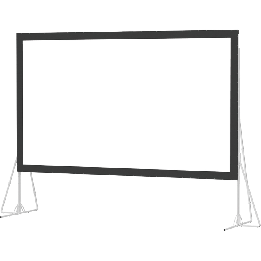 Da-Lite Heavy-Duty Fast-Fold Deluxe Screen System - Portable Folding Frame Projection Screen - 184in Screen