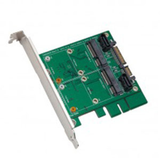 SYBA 3.5" SATAIII to Dual mSATA RAID Adapter