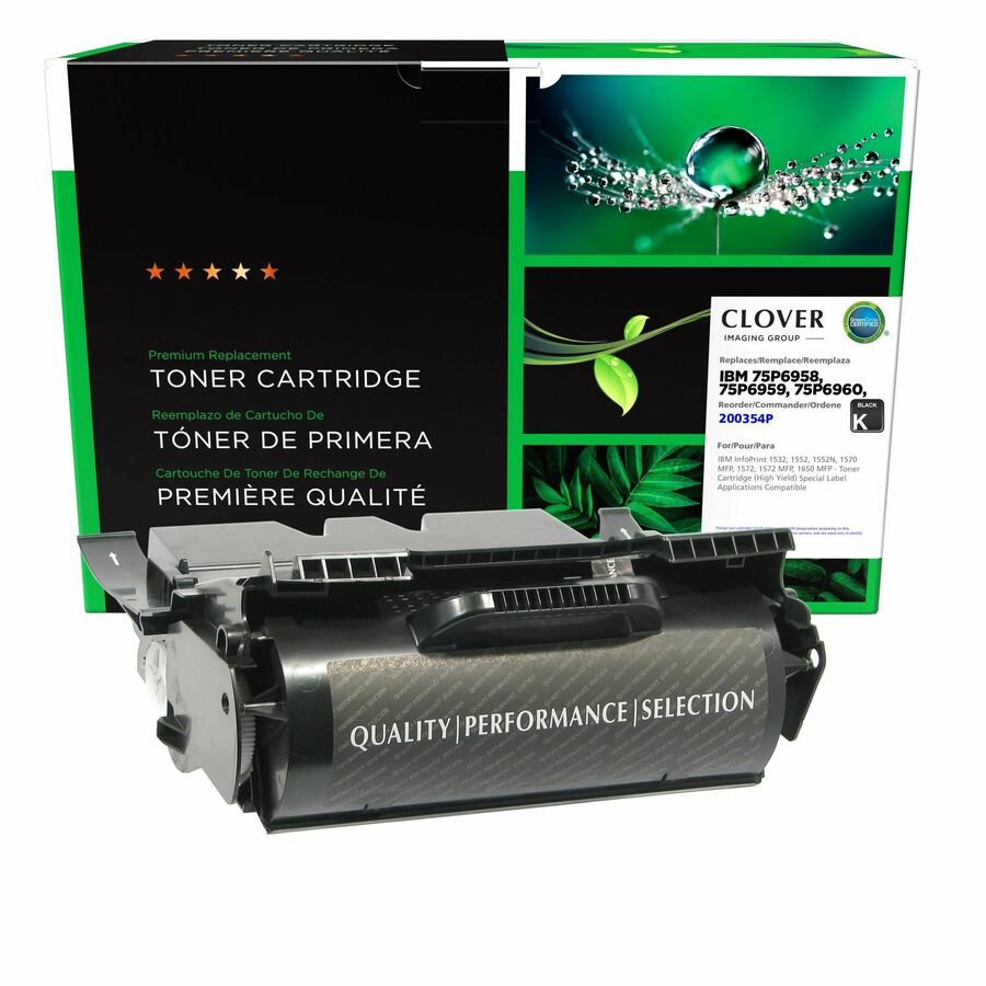 Clover Imaging Remanufactured High Yield Toner Cartridge for IBM 1532/1552/1572/1650