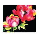 OTM Floral Prints Black Mouse Pad, Brilliant Bloom