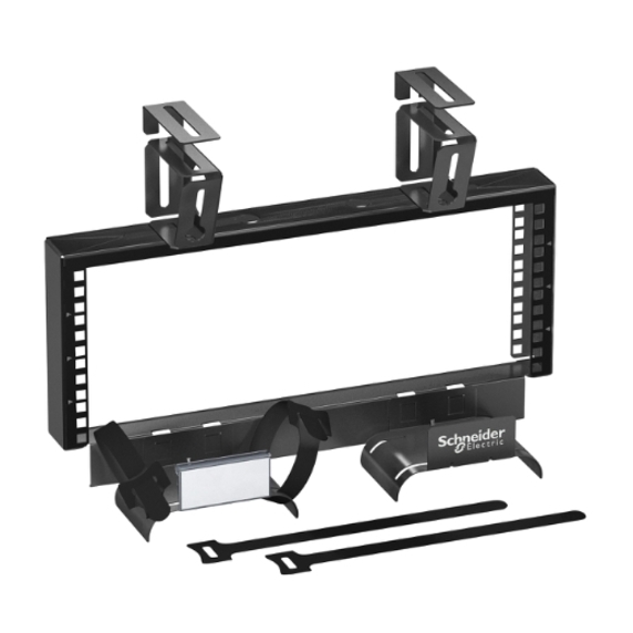 APC by Schneider Electric Overhead Zone Cabling 4U 19 in (482 mm)W Patch Frame