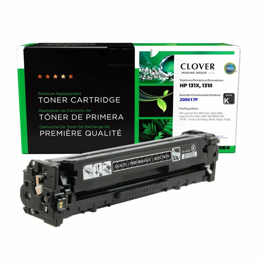 Clover Imaging Remanufactured High Yield Black Toner Cartridge for HP 131X (CF210X)