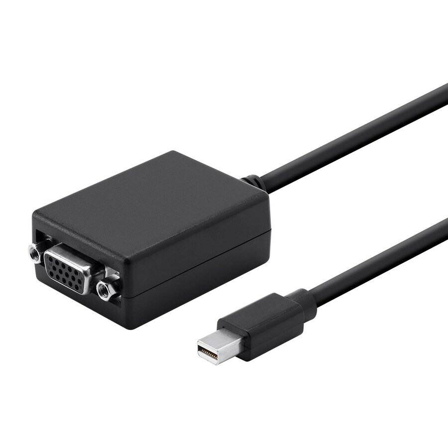 Monoprice Mini DisplayPort 1.1 to VGA Adapter, Black