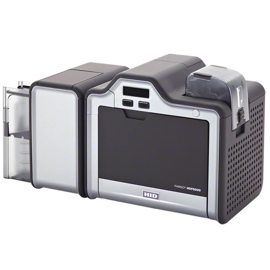 Fargo HDP5000 Single Sided Desktop Dye Sublimation/Thermal Transfer Printer - Color - Card Print - Ethernet - USB