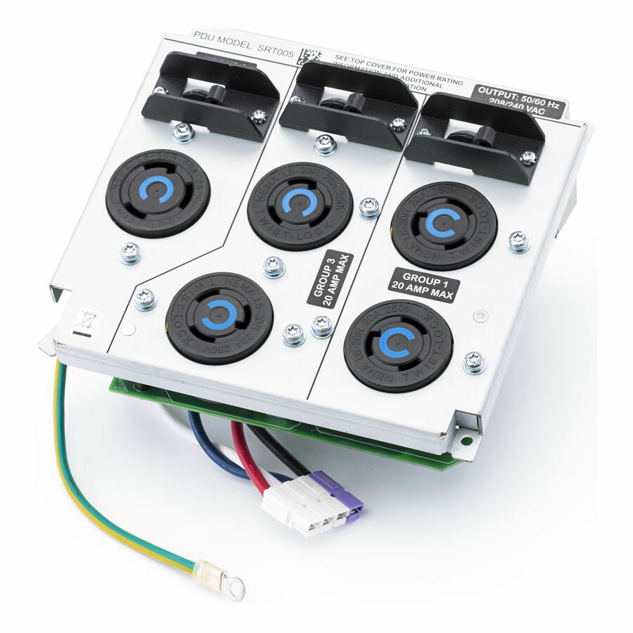 APC Smart-UPS SRT Power Distribution Unit, 6kVA, 208V, 4x NEMA L6-20R & 1x NEMA L6-30R outlets