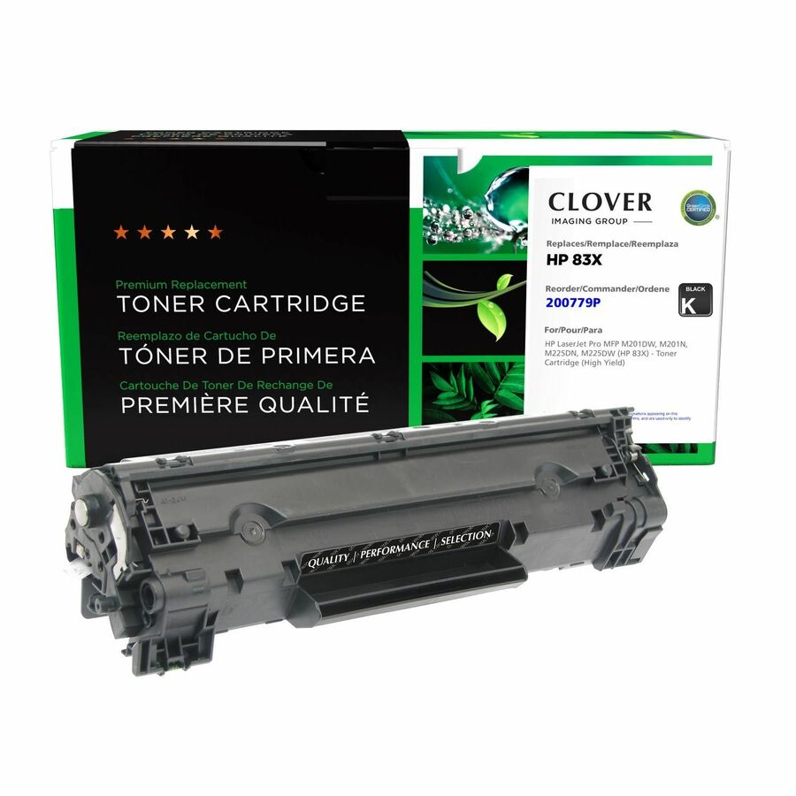 Clover Imaging Remanufactured High Yield Toner Cartridge for HP 83X (CF283X)