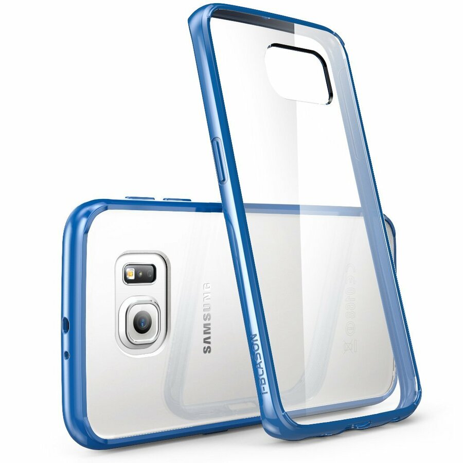 i-Blason Galaxy S6 Edge Halo Scratch Resistant Hybrid Clear Case