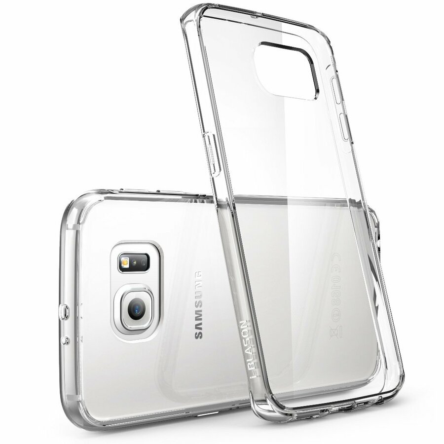 i-Blason Galaxy S6 Edge Halo Scratch Resistant Hybrid Clear Case