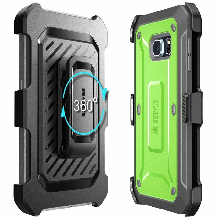 i-Blason Unicorn Beetle Pro Carrying Case (Holster) Smartphone - Green, Gray