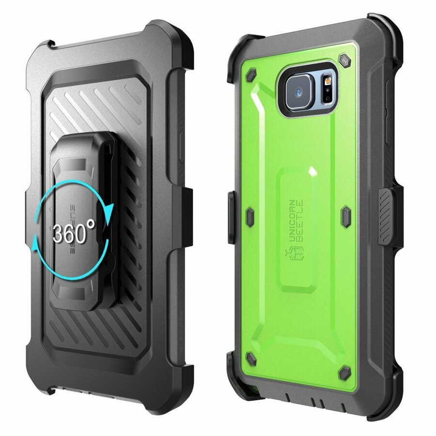 i-Blason Unicorn Beetle Pro Carrying Case (Holster) Smartphone - Green, Gray