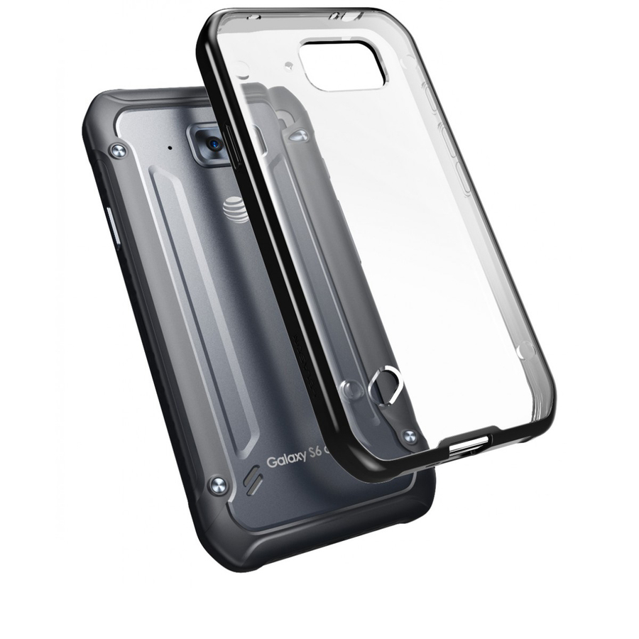i-Blason Galaxy S6 Active Halo Scratch Resistant Hybrid Clear Case