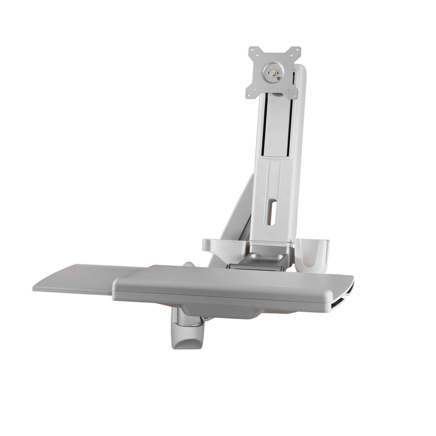 Amer Wall Mount for Flat Panel Display, Keyboard, CPU - TAA Compliant