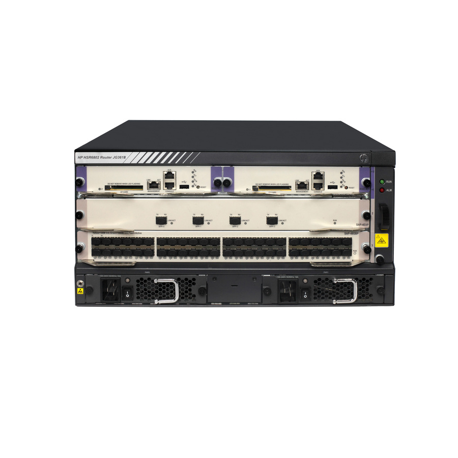 HPE FlexNetwork HSR6802 Router Chassis