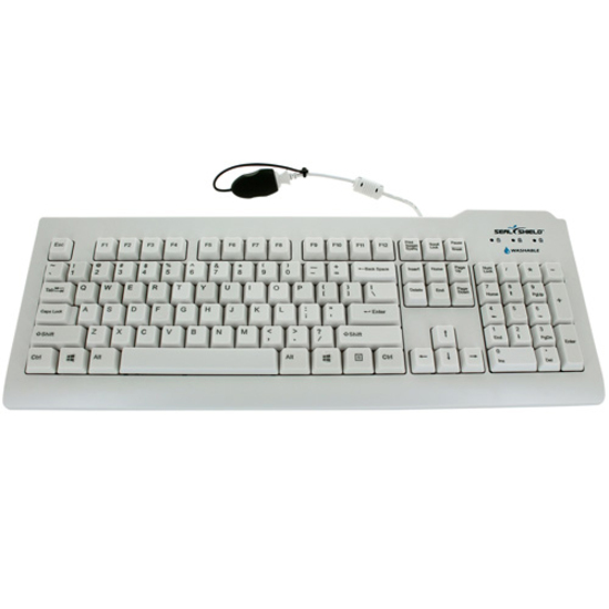 Seal Shield Silver Seal Waterproof Keyboard - SSWKSV208DE