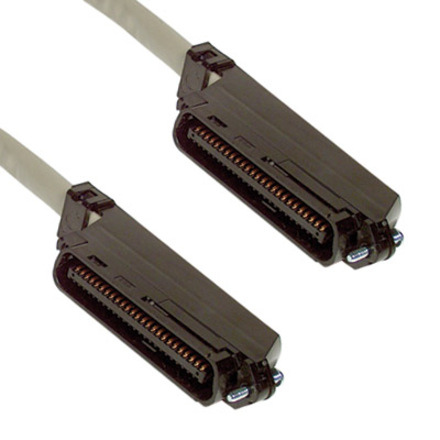 Weltron Male/Male 90 Degree Exit CAT3 Telco Cable - 15 ft