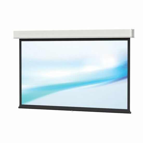 Da-Lite Advantage Manual With CSR Projection Screen - with Plenum-Rated Case and Trim - 123in
