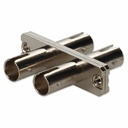 AddOn ST Female to ST Female SMF Duplex Fiber Optic Adapter