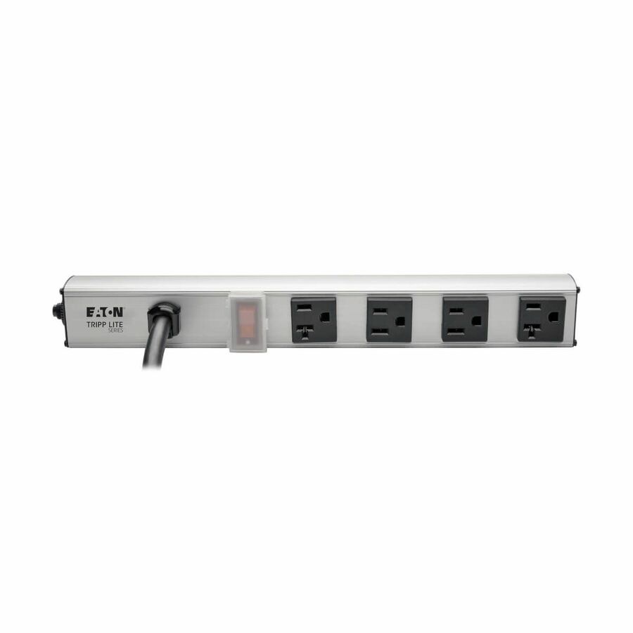 Eaton Tripp Lite Series 4-Outlet Vertical Power Strip, 2-15A & 2-20A, 120V, 15 ft. (4.57 m) Cord, 5-20P, 12 in.