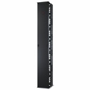 Performance, Vertical Cable Manager for 2 & 4 Post Racks, 84"H x 12"W, Single-Sided with Door