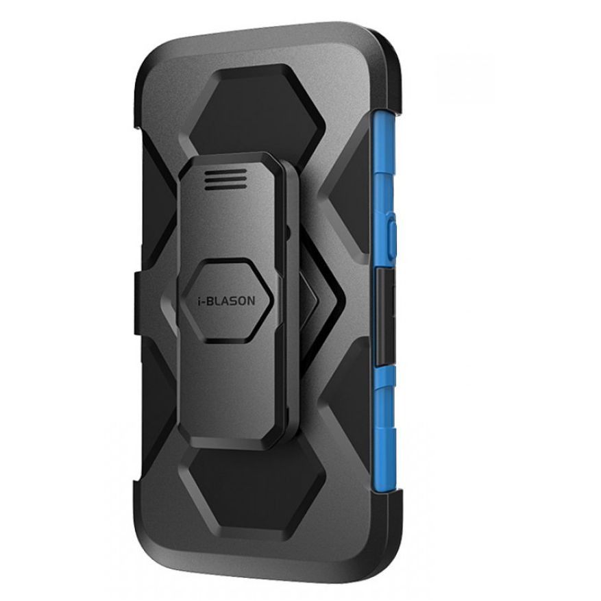 i-Blason Prime Carrying Case (Holster) Smartphone - Blue