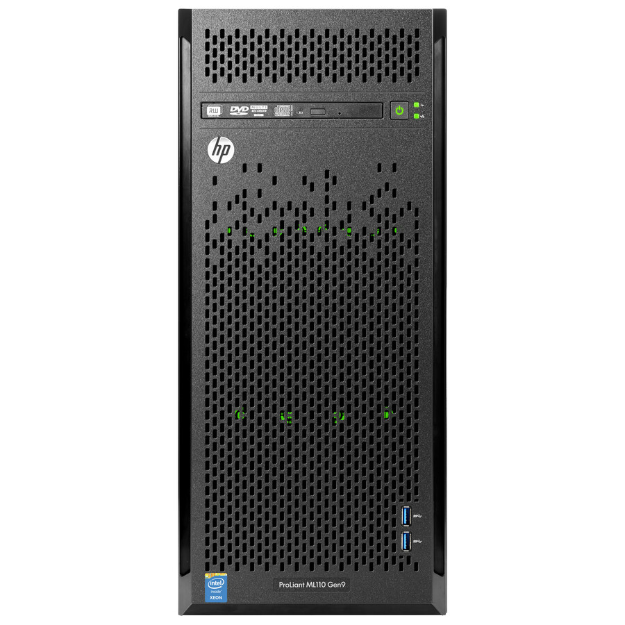 HPE ProLiant ML110 G9 4.5U Tower Server - 1 Xeon E5-2603 v3 1.60 GHz - 4 GB RAM - Serial ATA/600 Controller