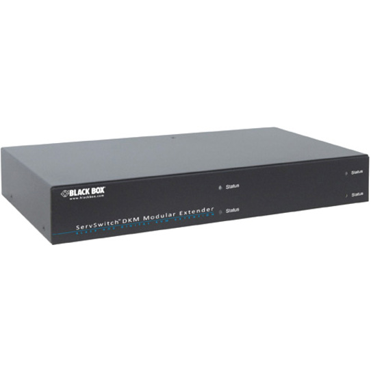 Black Box 4-Port DKM Modular Card Chassis W/ Redundant Power Option