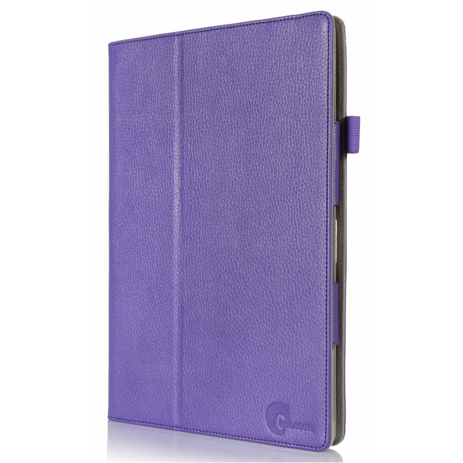 i-Blason Slim Book Carrying Case Tablet PC, Credit Card, ID Card - Purple