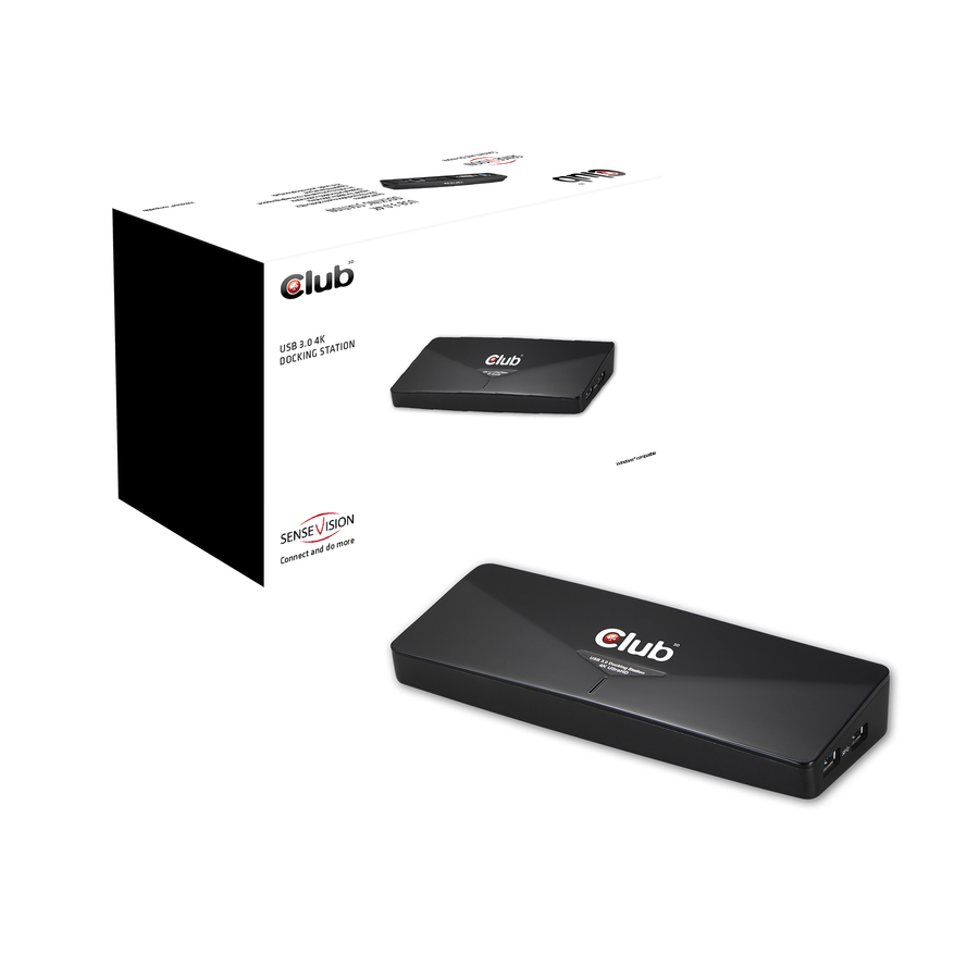 Club 3D SenseVision USB 3.0 4K Docking Station