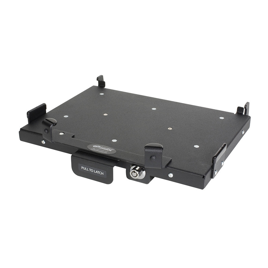 Gamber-Johnson Vehicle Mount for Notebook - Black Powder Coat