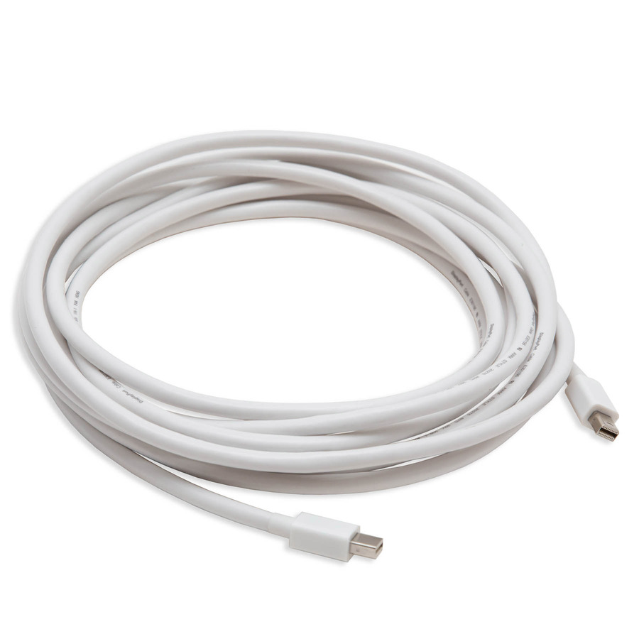 SYBA Multimedia Mini DisplayPort v1.2 to Mini DisplayPort 1.2 Cable, Male to Male - White