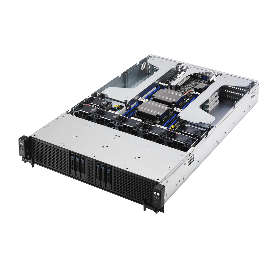 Asus Barebone System - 2U Rack-mountable - Socket LGA 2011-v3 - 2 x Processor Support