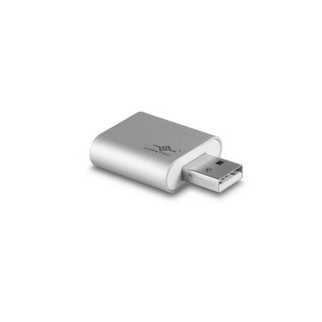 Vantec USB Stereo Audio Adapter for Microphone & Headphone