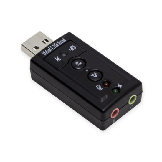 SYBA Multimedia USB 2.0 External Virtual 7.1 Surround Sound Adapter