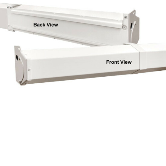 Draper Mounting Bracket for Projector Screen - Black