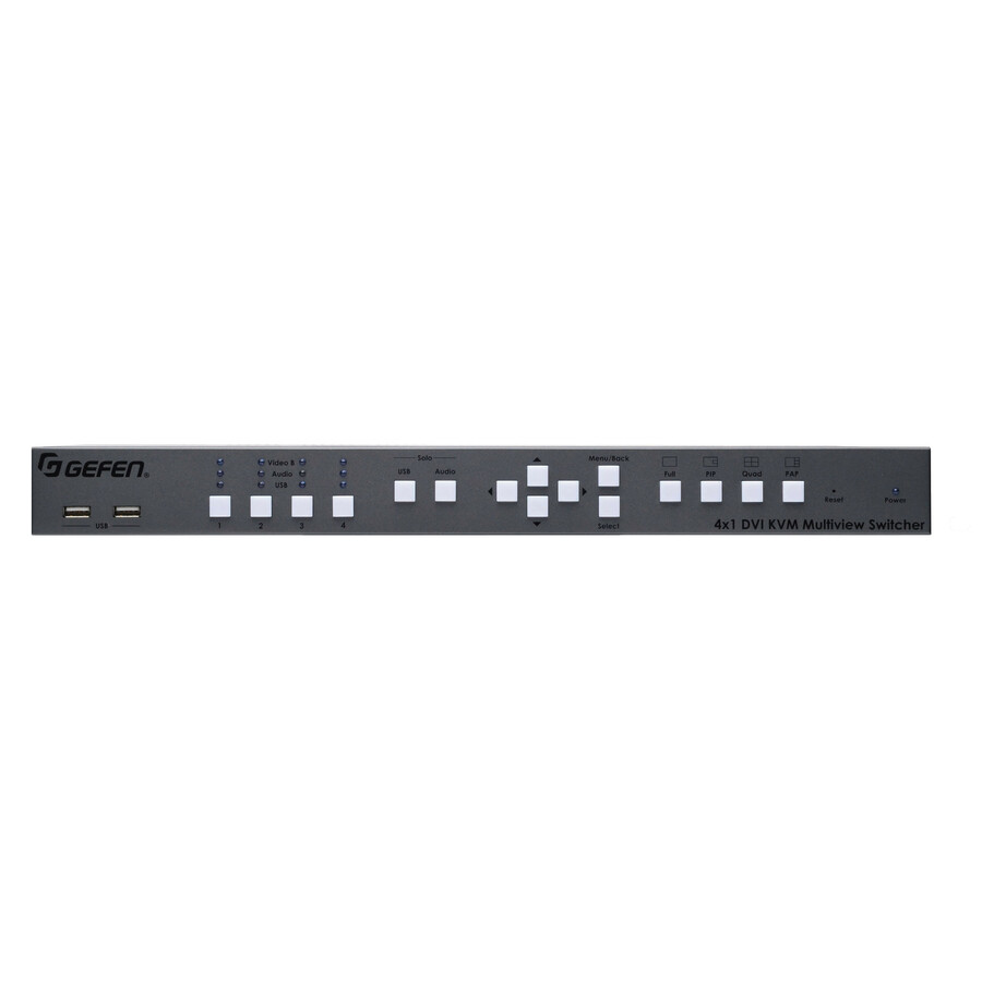 Gefen 4x1 DVI KVM Multiview Switcher