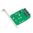 IO Crest M.2 NGFF to 2.5" SATAIII Card with Full & Low Profile Brackets