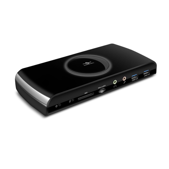 Vantec USB 3.0 Universal Dual Video Docking Station with SD Reader