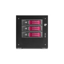 iStarUSA Compact Stylish 3x 3.5" Hotswap Trayless mini-ITX Tower