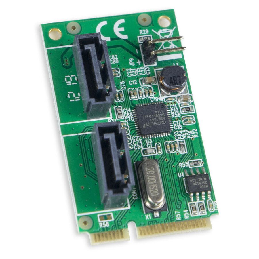SYBA Multimedia Mini PCI-Express SATA Controller Card